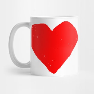 Love Heart (Red) Mug